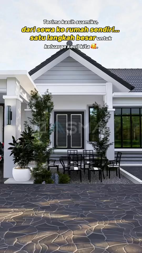Akhirnya, rumah sendiri! Satu chapter baru untuk keluarga kecil . Setuju tak tuan puan?...