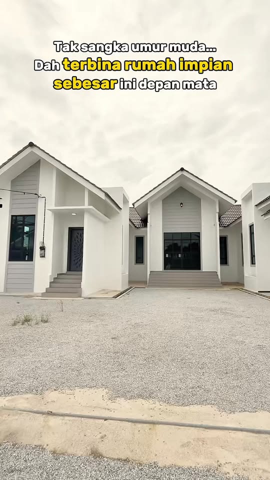 Cuba bayangkan, umur muda dah ada rumah sendiri. Apa reaksi mak ayah tuan puan?...