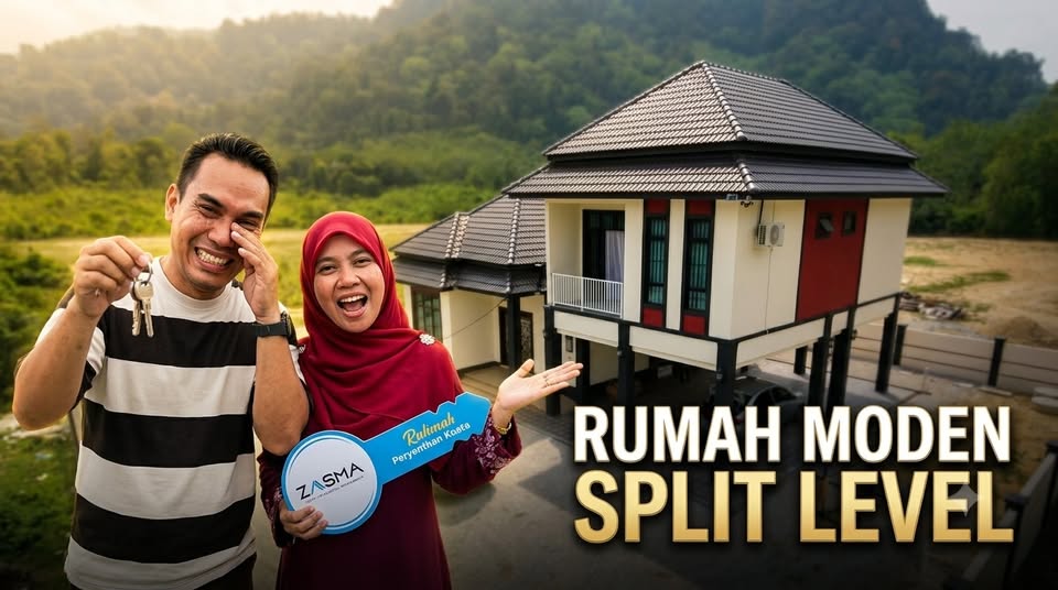 Bayangkan… anda melangkah masuk ke rumah yang direka khas ikut citarasa sendiri, dibina atas tanah m...