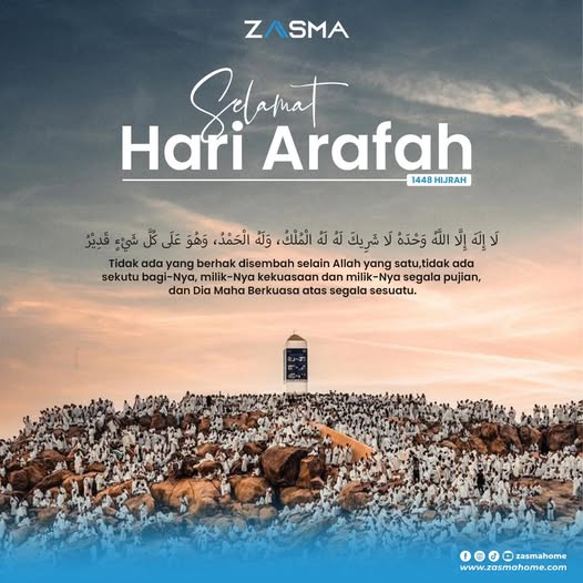 Hari yang penuh keberkatan, keampunan dan doa-doa yang diangkat ke langit. Semoga setiap amalan dite...
