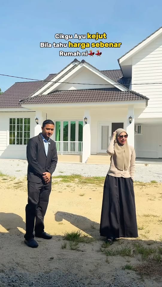 ‼️.Kejut dengar harga rumah ni. Boleh doh tu adjust 2 butir rumah ko Cikgu Ayu....
