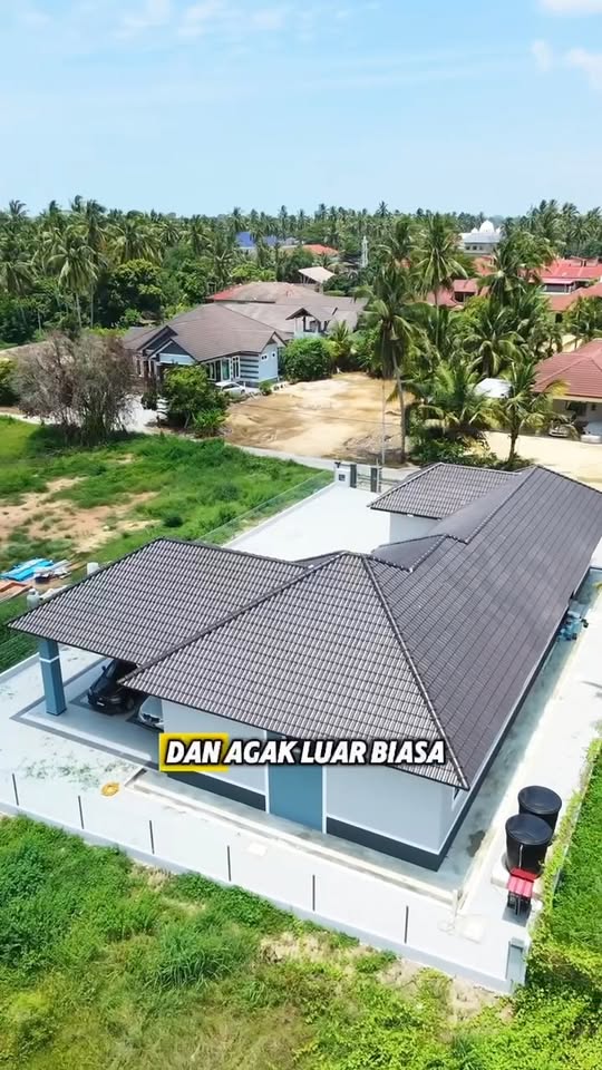 ‼️.Baru rasa macam semalam tengok design…tahu-tahu dah boleh masuk rumah! .Bila rumah impian dah sia...